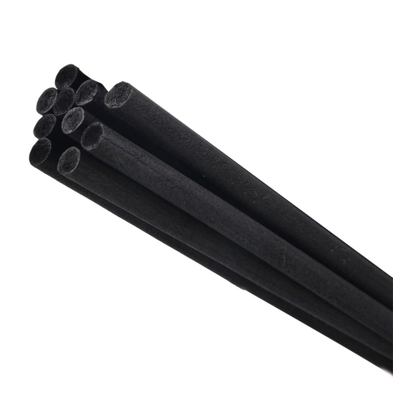 Tige de Rotin Noire en Fibre 22CM