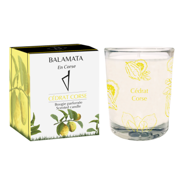 Cédrat Corse Bougie parfumée 80 g