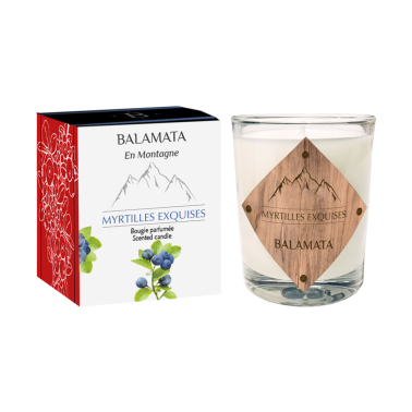 Myrtilles Exquises Bougie parfumée 80G