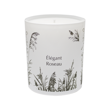 Élégant Roseau Bougie parfumée 200g