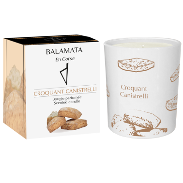 Croquant Canistrelli Bougie parfumée 200g