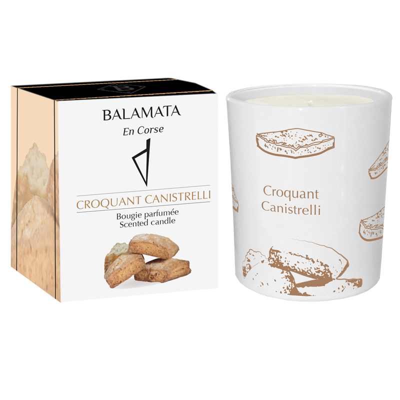 Croquant Canistrelli Bougie parfumée 200g