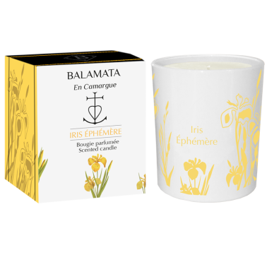Iris Éphémère Bougie parfumée 200g
