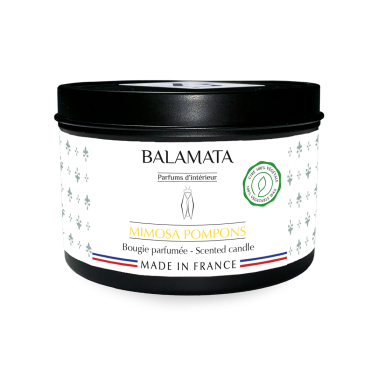Mimosa Pompoms Scented Candle 150g