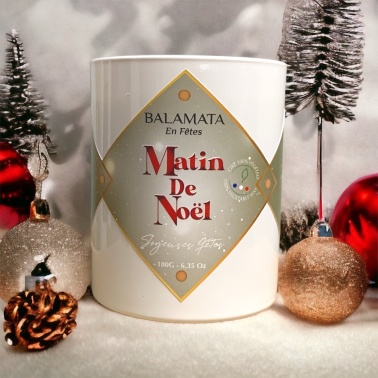 Édition Noël : Matin de Noël Bougie parfumée 180G