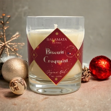 Édition Noël : Biscuit Croquant Bougie parfumée 70G