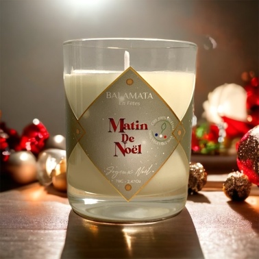 Édition Noël : Matin de Noël Bougie parfumée 70G