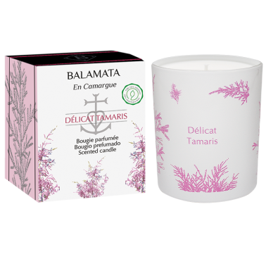 Délicat Tamaris Bougie parfumée 200g