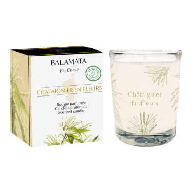 Bougie Parfumée 80G - Châtaignier En Fleurs - En Corse