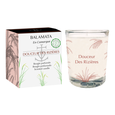 Bougie Parfumée 80G Douceur Des Rizières - En Camargue