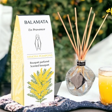 Bouquet Capilla Parfumé 100ml - Mimosa Pompons - Balamata En Provence
