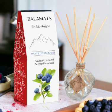 Bouquet Parfumé 100ml - Myrtilles Exquises - Balamata En Montagne