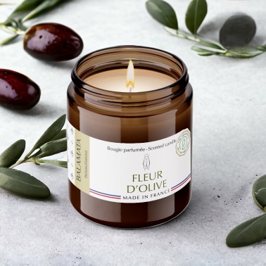 Olive Flower Scented Candle 140G
