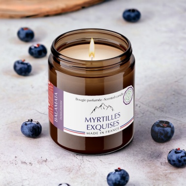 Exquisite Blueberries Scented Candle 140G