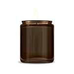 Amber Jar Candles 140G - 4,94oz