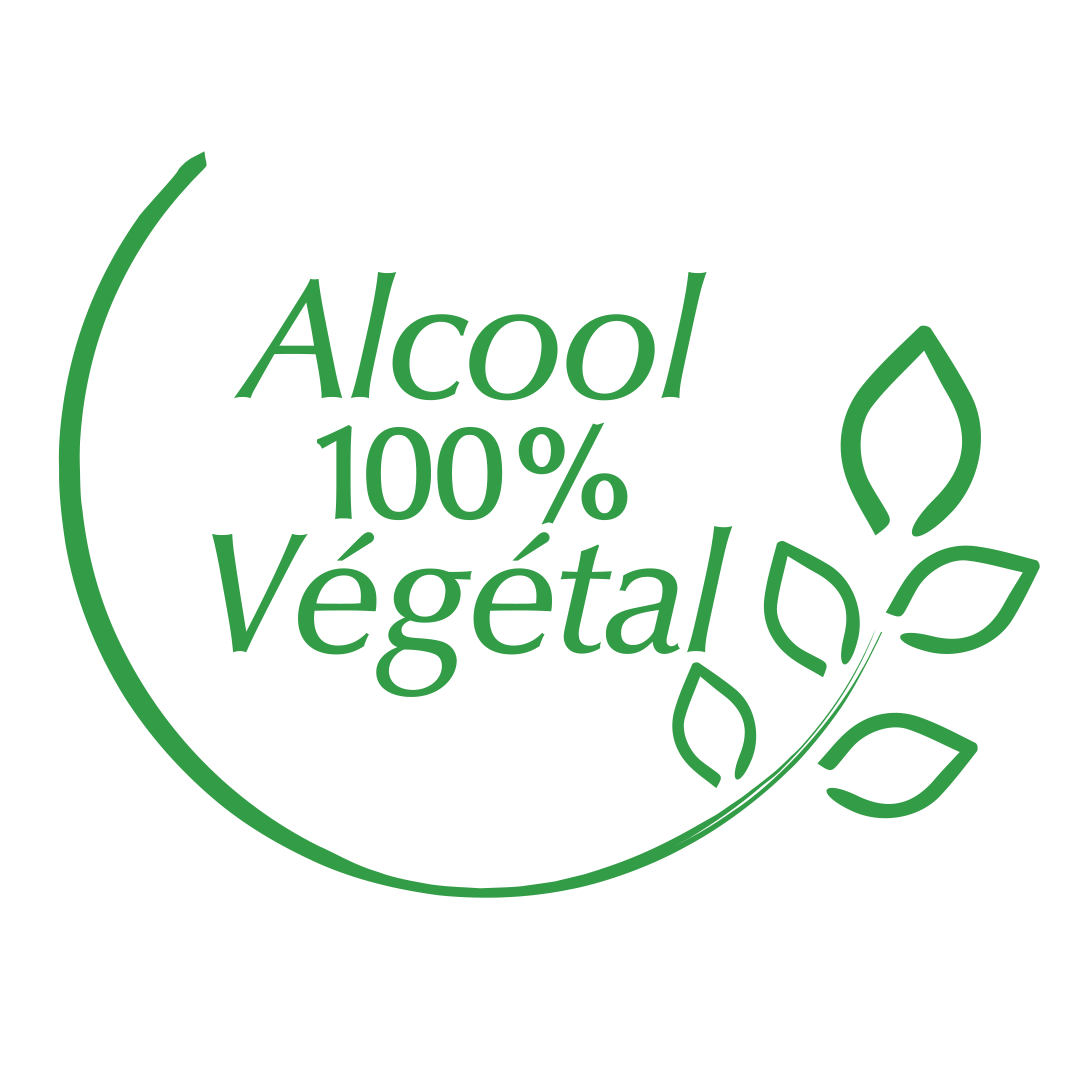 100% vegetable alcohol