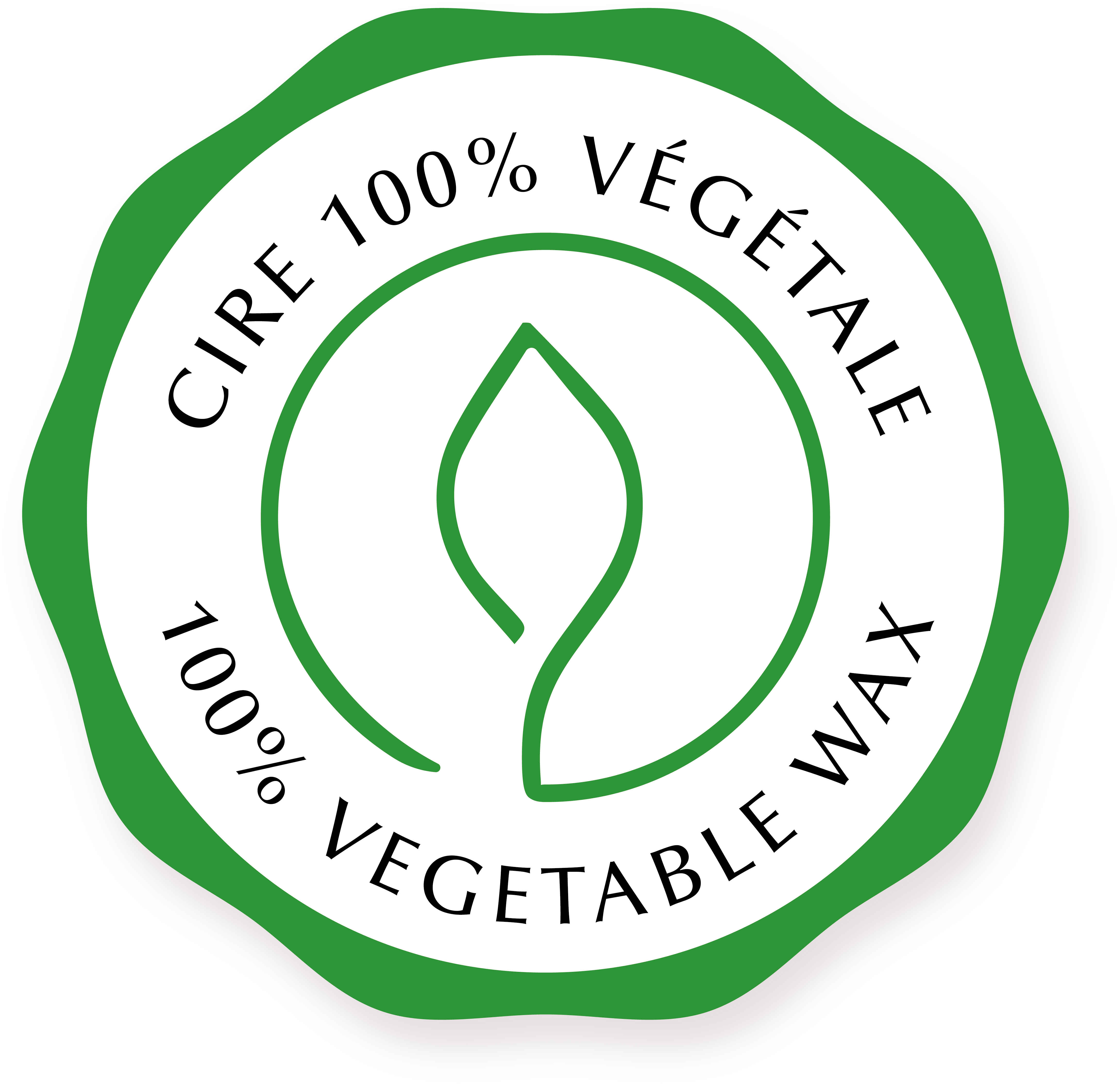 100% Vegetable Wax